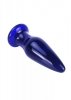 The shining glass buttplug blue